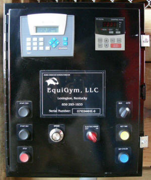 EquiGym Horse Exerciser programmable control box