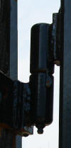 EquiGym Portable Fences greasable hinge for both gates