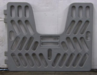 Aerohorse Plastic Stall Gate, grey