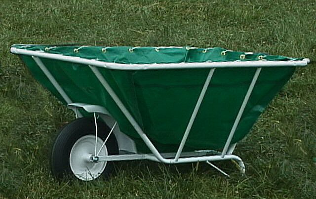 EquiGym single green Muck Cart